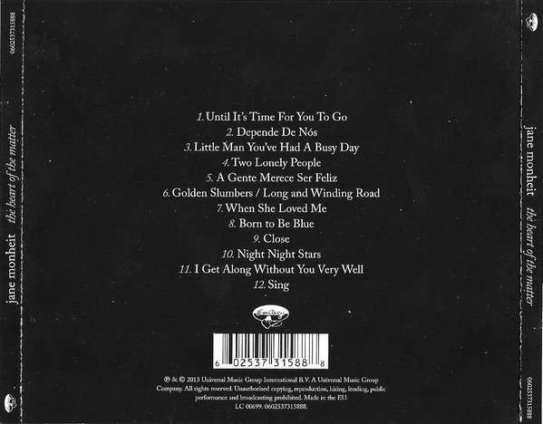 Jane Monheit - Heart of the Matter CD Import