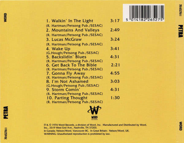 Petra - Petra CD Import (1974)