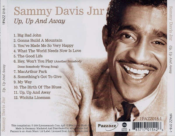 Sammy Davis Jnr - Up, Up And Away CD Import
