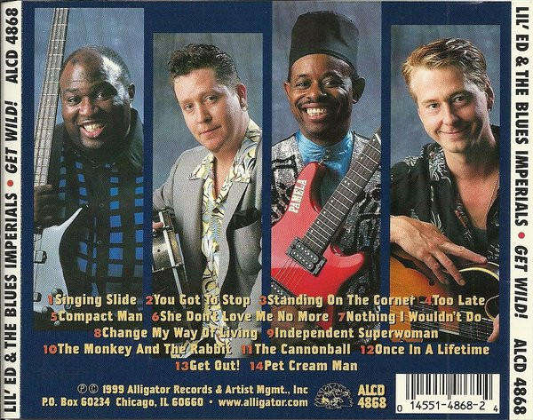 Lil' Ed & Blues Imperials - Get Wild! CD Import