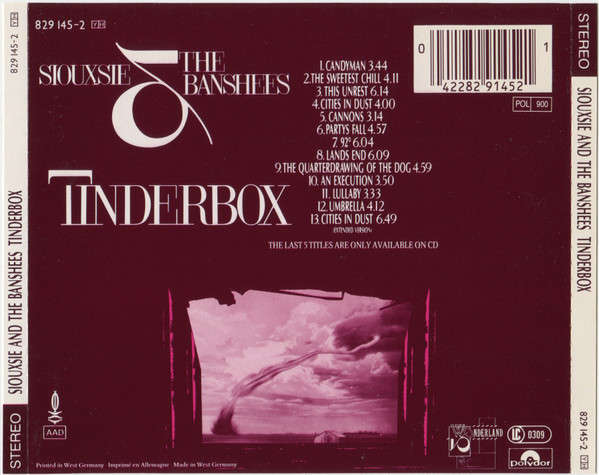 Siouxsie & the Banshees - Tinderbox CD Import