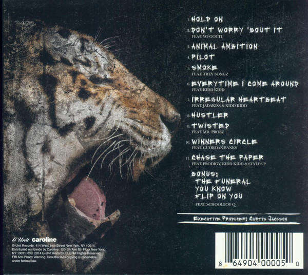 50 Cent - Animal Ambition (An Untamed Desire To Win) CD & DVD Sealed