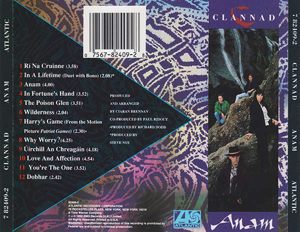 Clannad - Anam CD Import