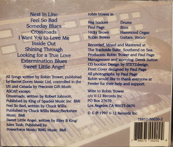 Robin Trower - Someday Blues CD Import