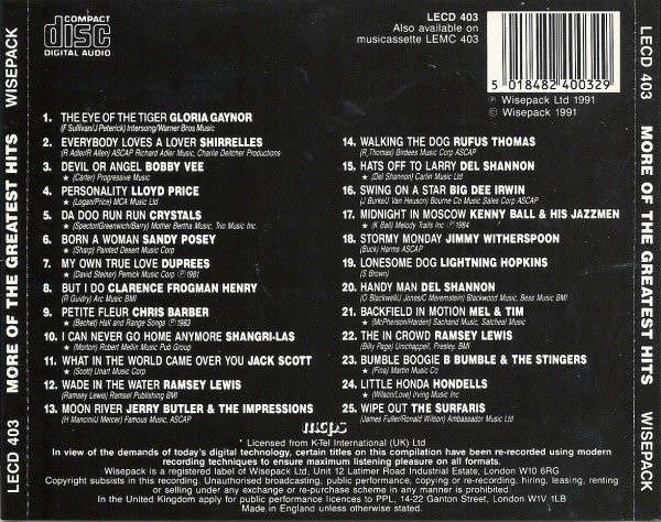 Various - Rock Era 7x CD Set Import