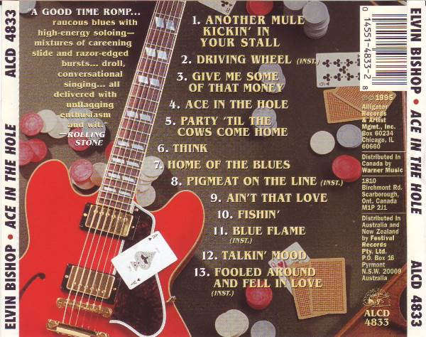 Elvin Bishop - Ace In the Hole CD Import