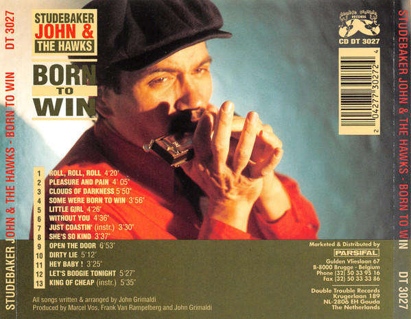 Studebaker John & Hawks - Born To Win CD Import