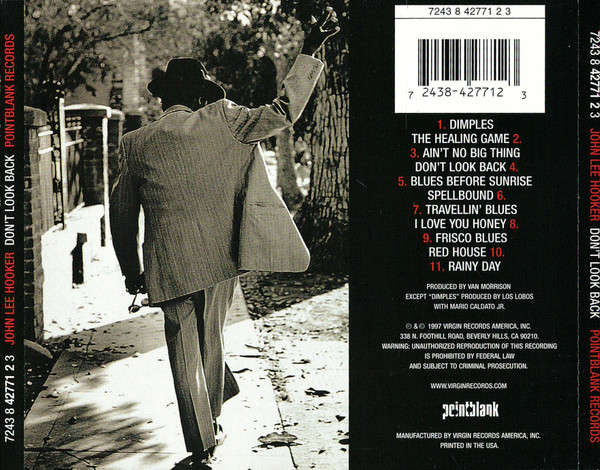 John Lee Hooker - Don't Look Back CD Import