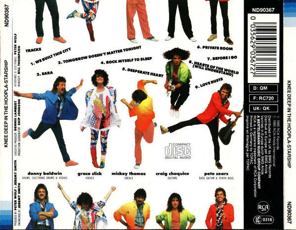 Starship - Knee Deep In the Hoopla CD Import