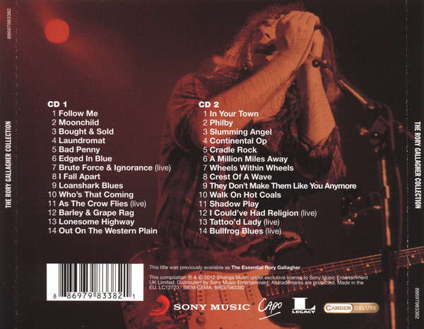 Rory Gallagher - Collection CD Import