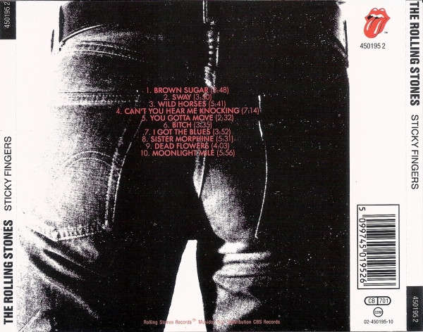 Rolling Stones - Sticky Fingers CD Import