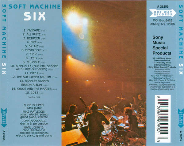 Soft Machine - Six CD Import