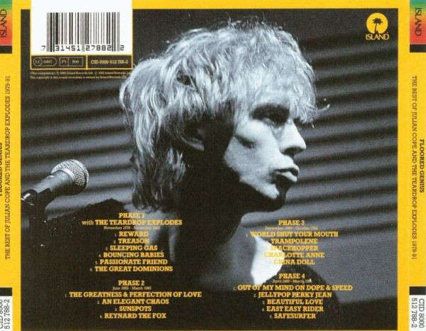 Julian Cope & The Teardrop Explodes  Floored Genius (Best of) CD Import