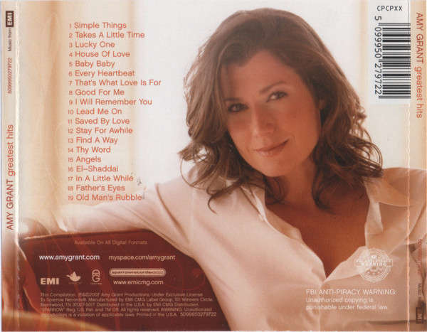Amy Grant - Greatest Hits CD Import