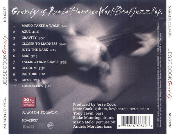 Jesse Cook - Gravity CD Import