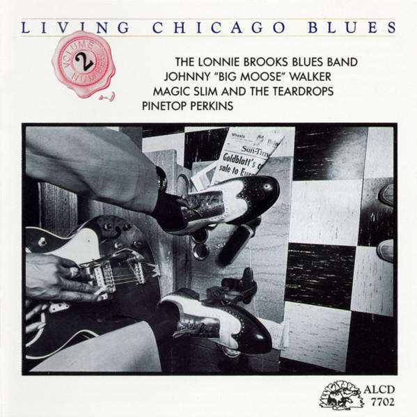 Various - Living Chicago Blues Volume 1,2,3 + 4 CD Set Import