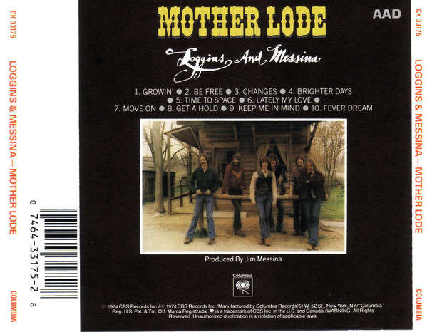 Loggins & Messina - Mother Lode CD Import