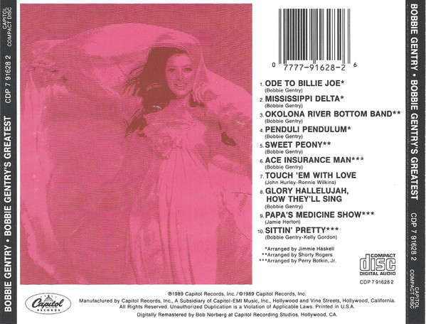 Bobbie Gentry - Greatest CD Import