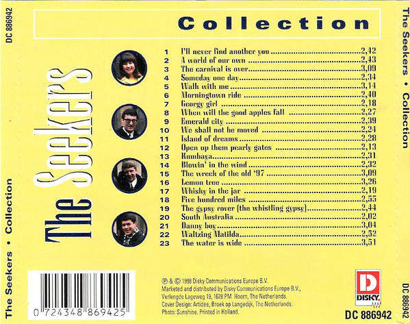 The Seekers - Collection CD Import