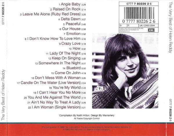 Helen Reddy - Very Best of CD Import