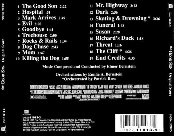Soundtrack - The Good Son CD Import