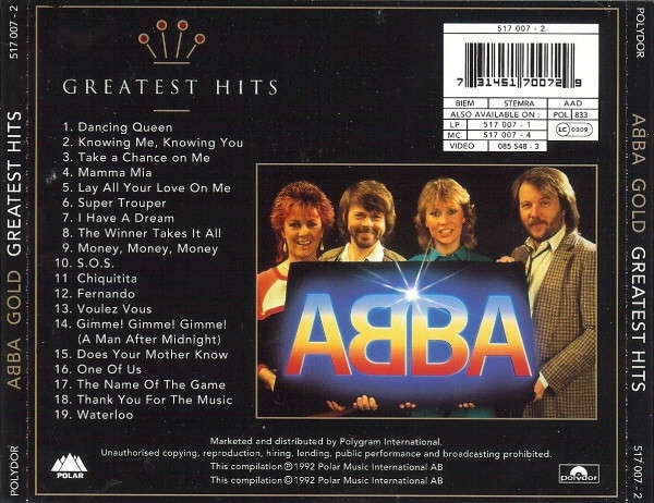 Abba - Gold & More Abba Gold CD Set Import