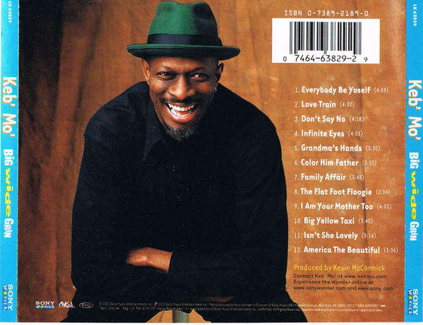 Keb' Mo' - Big Wide Grin CD Import