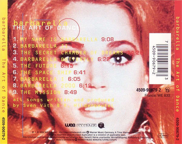 Barbarella - The Art of Dance CD Import