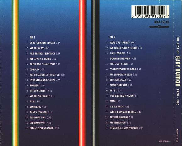 Gary Numan - Best of 1978 - 1983 Double CD Import