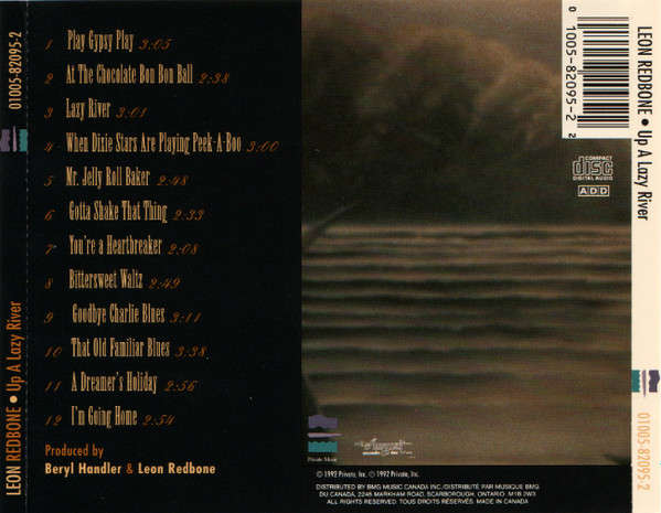 Leon Redbone - Up a Lazy River CD Import