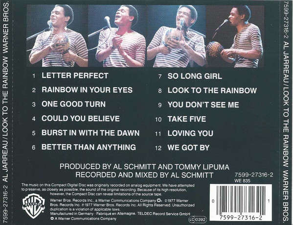 Al Jarreau - Look To the Rainbow CD Import