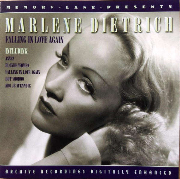 Marlene Dietrich - Falling In Love Again CD Import