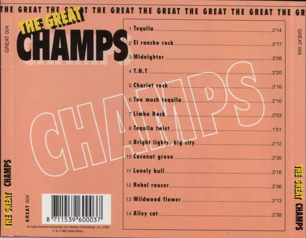 Champs - Great Champs CD Import