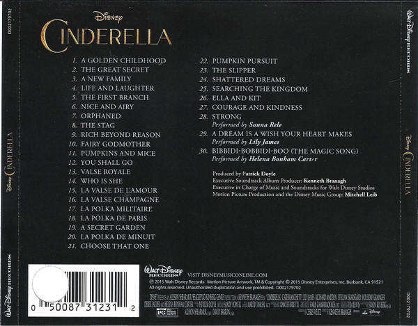 Soundtrack - Cinderella CD Import Sealed