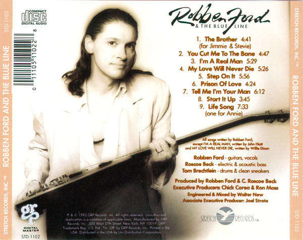 Robben Ford & the Blue Line - Robben Ford & the Blue Line CD Import