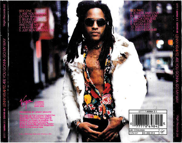 Lenny Kravitz - Are You Gonna Go My Way CD Import