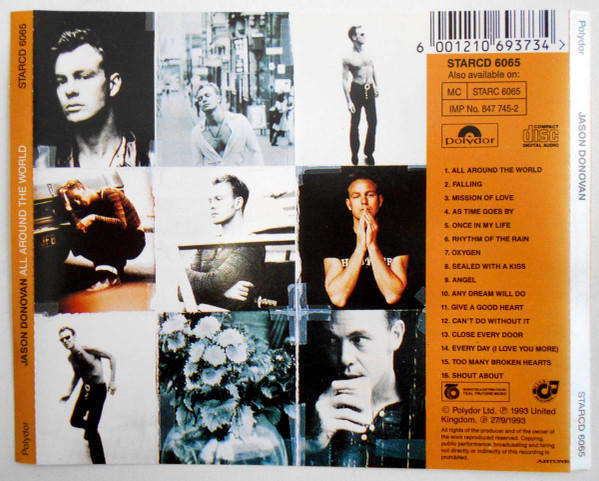 Jason Donovan - All Around the World CD