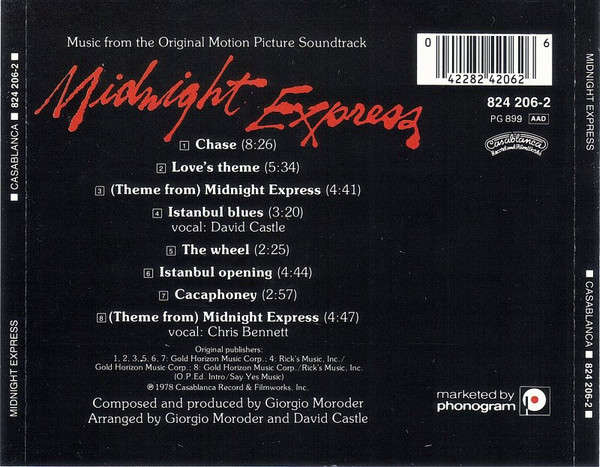 Soundtrack - Midnight Express CD Import