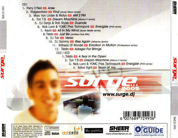 Surge - Surge... 2005 Double CD