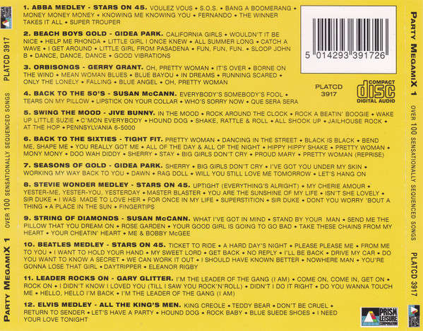 Various - Party Megamix Vol 1 + 3 CDs Import