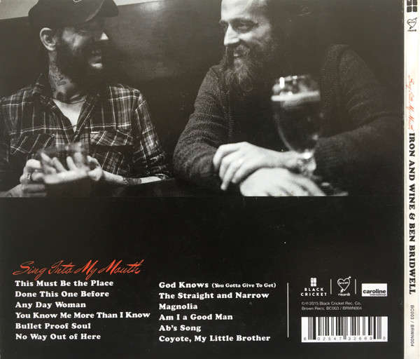 Iron & Wine & Ben Bridwell - Sing Into My Mouth CD Import Digipak