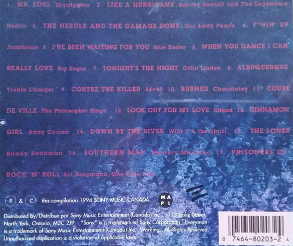 Various - Into the Black - An Electric Tribute To Neil Young CD Import