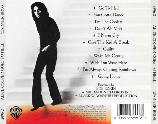 Alice Cooper - Alice Cooper Goes To hell CD Import