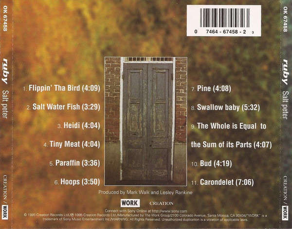 Ruby - Salt Peter CD Import