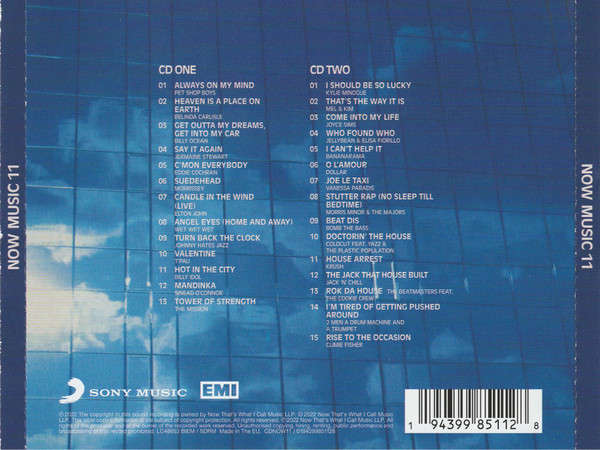 Various - Now That's What I Call Music 11 Double CD Import