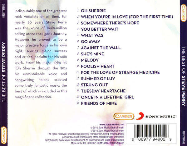 Steve Perry - Best of CD Import