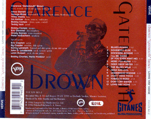 Clarence Gatemouth Brown - Long Way Home CD Import