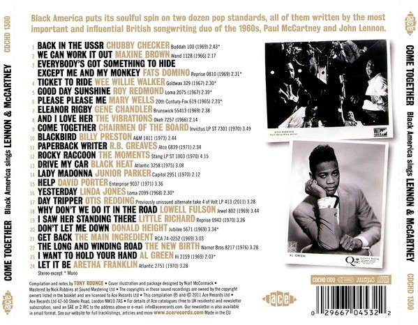 Various - Come Together (Black America Sings Lennon & McCartney) CD Import