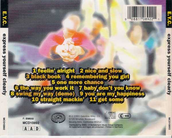 E.Y.C. - Express Yourself Clearly CD Import