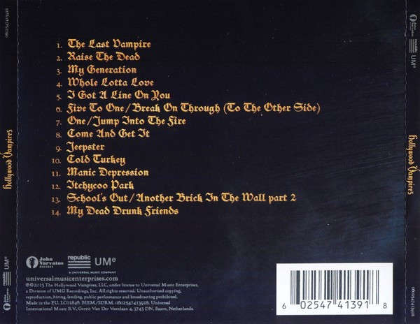 Hollywood Vampires - Hollywood Vampires CD Import Sealed